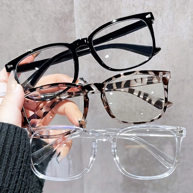 Gaming Glasses Blue - 1/2/3Pcs Square Anti Blue Light Glasses