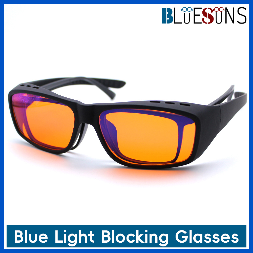 Gaming Glasses Blue - Oversized Anti Blue Light Glasses with