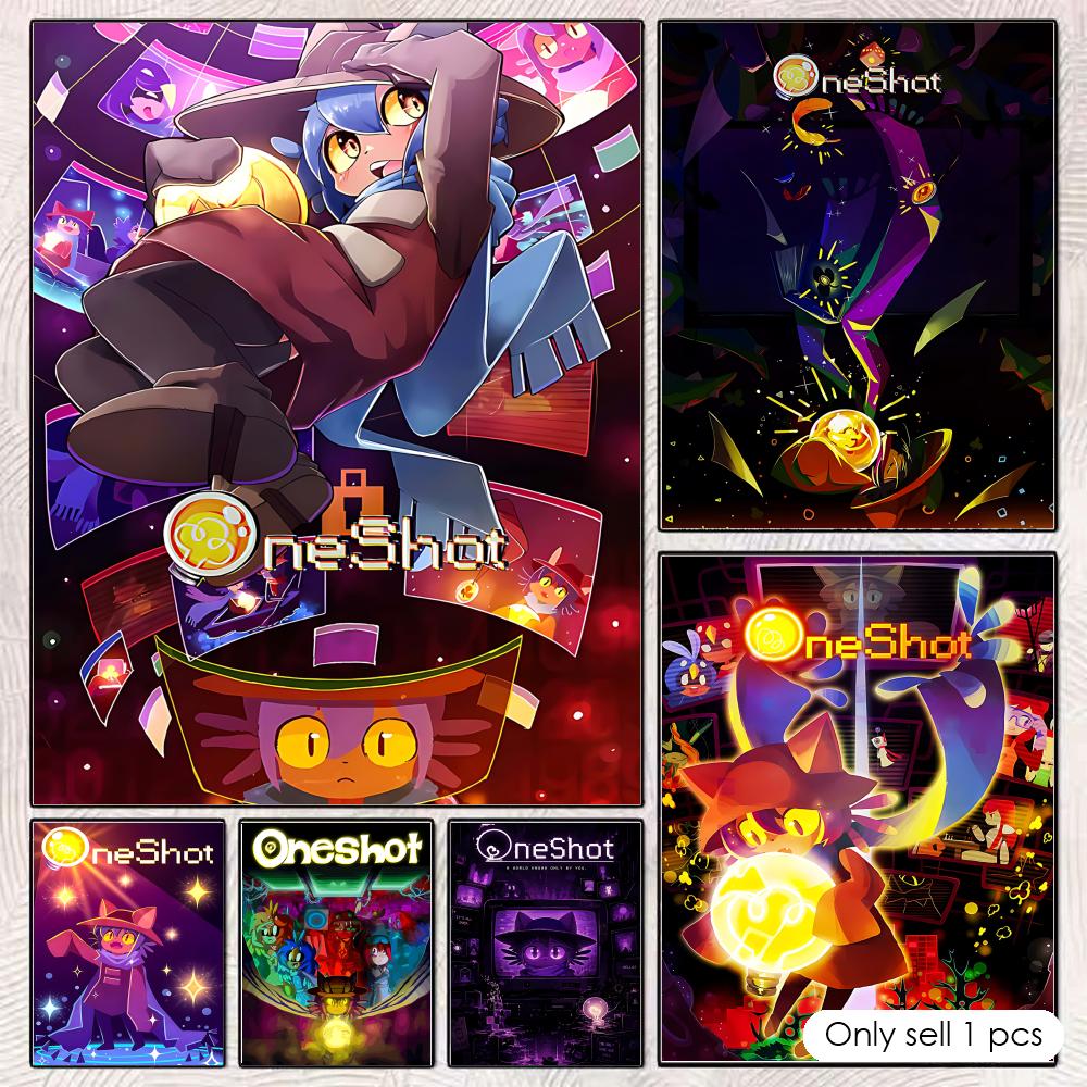 Esports Gaming Lounge - Puzzle Game O-OneShotS Poster Wall Art