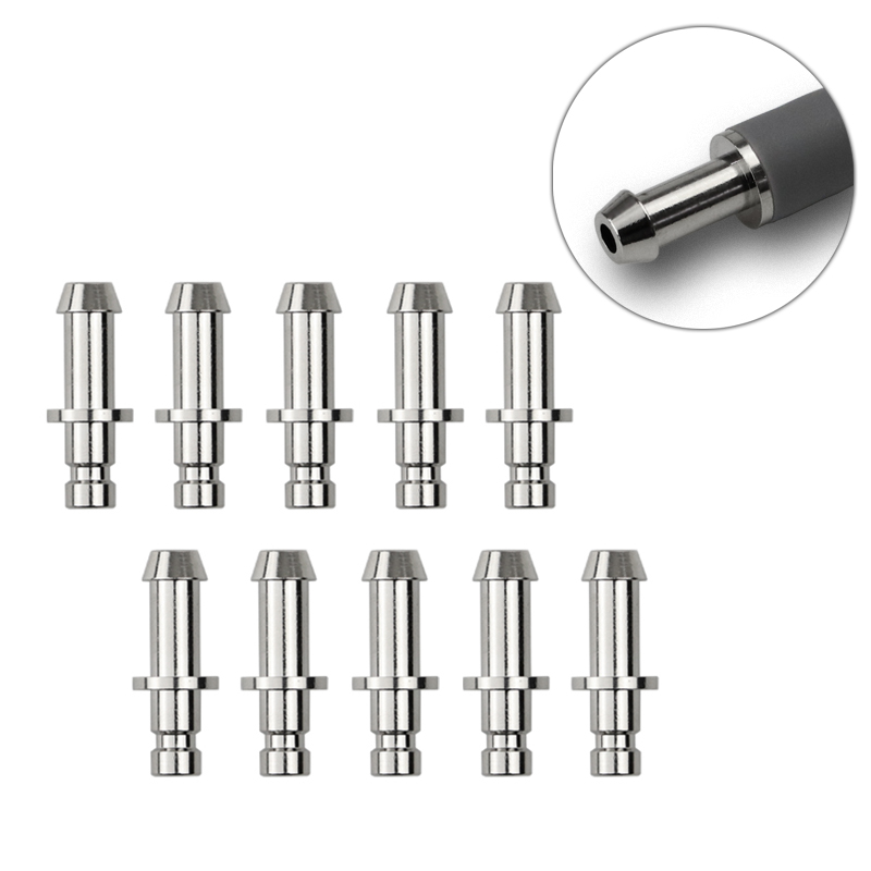 Dual Monitor Stand - Air Hose Tube Adapter Metal Piece
