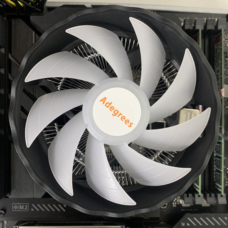 RGB CPU Air Cooler 90mm PC Pro - Esports Gaming Fan 评论和价格