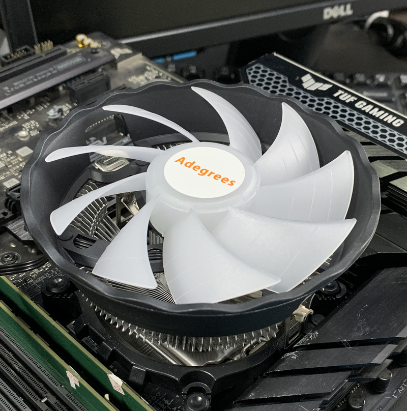 RGB CPU Air Cooler 90mm PC Pro - Esports Gaming Fan 评论和价格