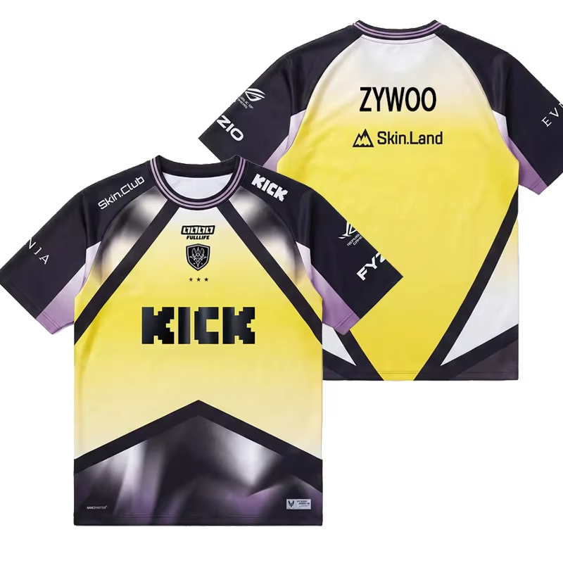 2026 Team Vitality Men T-shirt - Esports Gaming Training 评论和价格