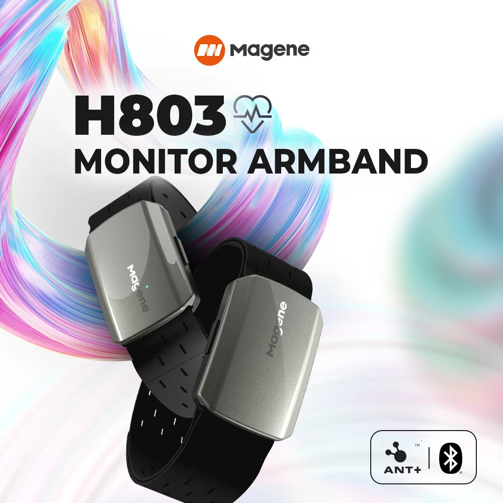 Magene H803 Heart Rate Armband - Dual Monitor Stand 评论和价格