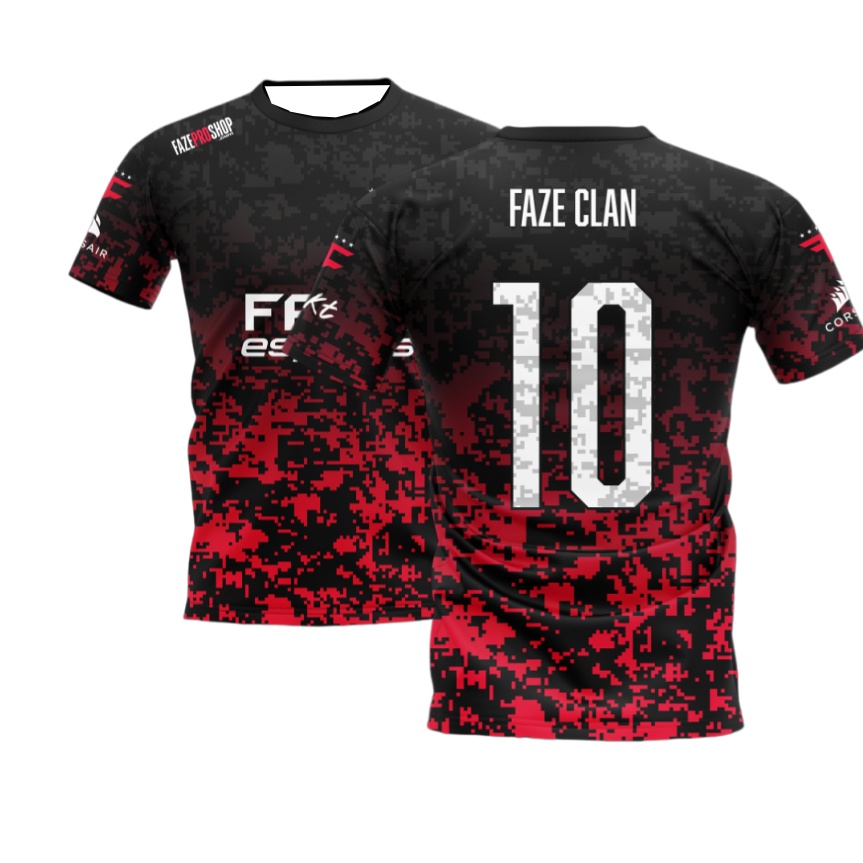 2026 New FaZe Esports Jersey B - Esports Gaming Jersey 评论和价格