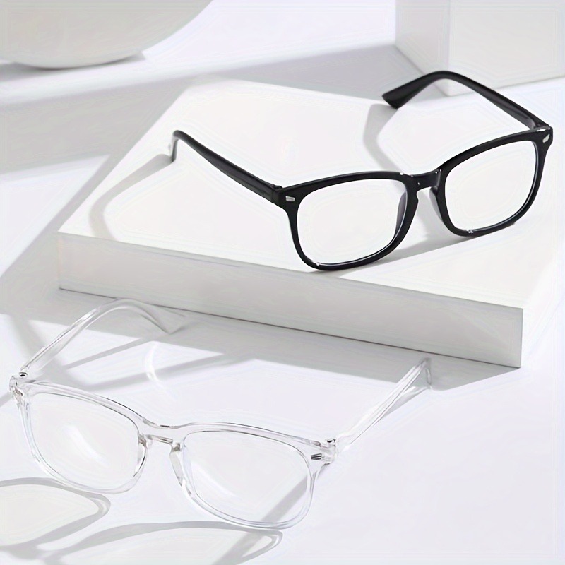 1/2/3Pcs Square Anti Blue Ligh - Gaming Glasses Blue 评论和价格