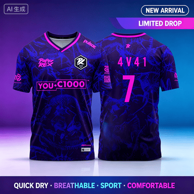 26_27 Paper Rex Valorant T-shi - Esports Gaming Jersey 评论和价格