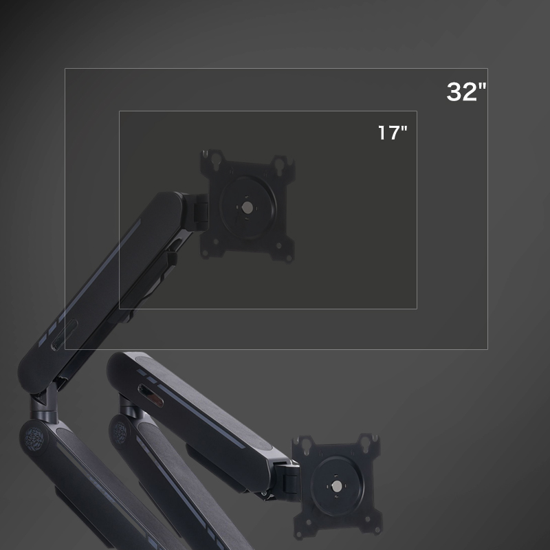 New Arrival Gas Spring Desk Mo - Dual Monitor Stand 评论和价格