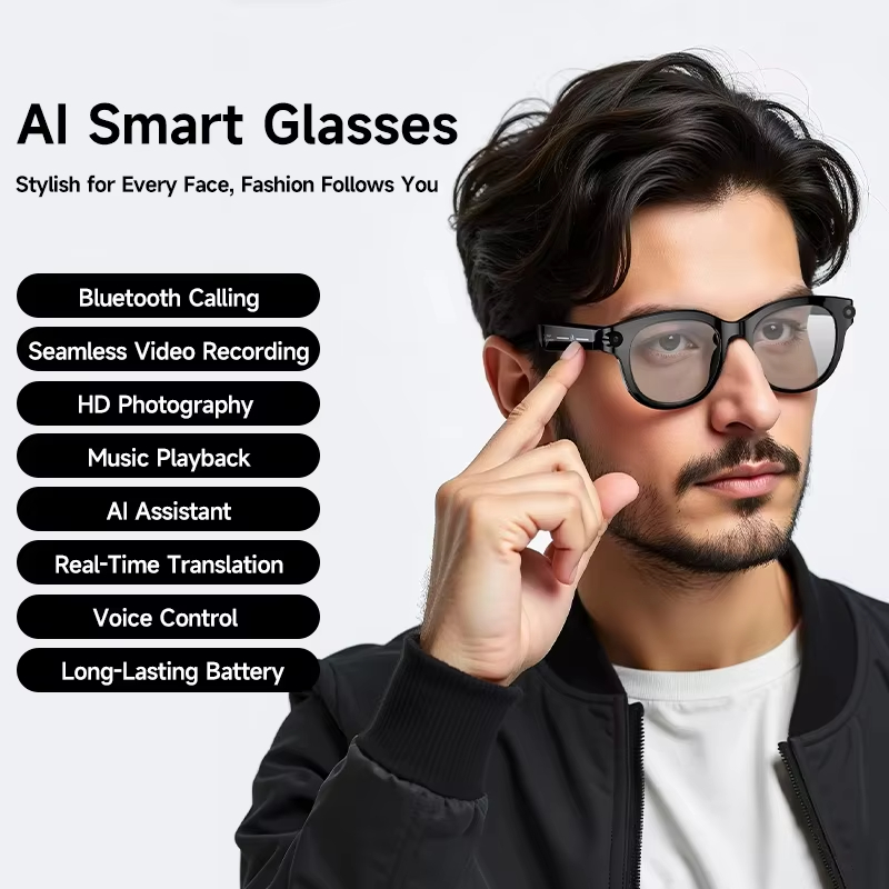 Lenovo 8K 1600MP Smart Glasses - Gaming Glasses Blue 评论和价格