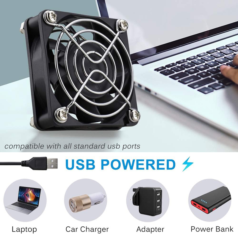 8/12cm 12V USB Powered Compute - Esports Gaming Fan 评论和价格