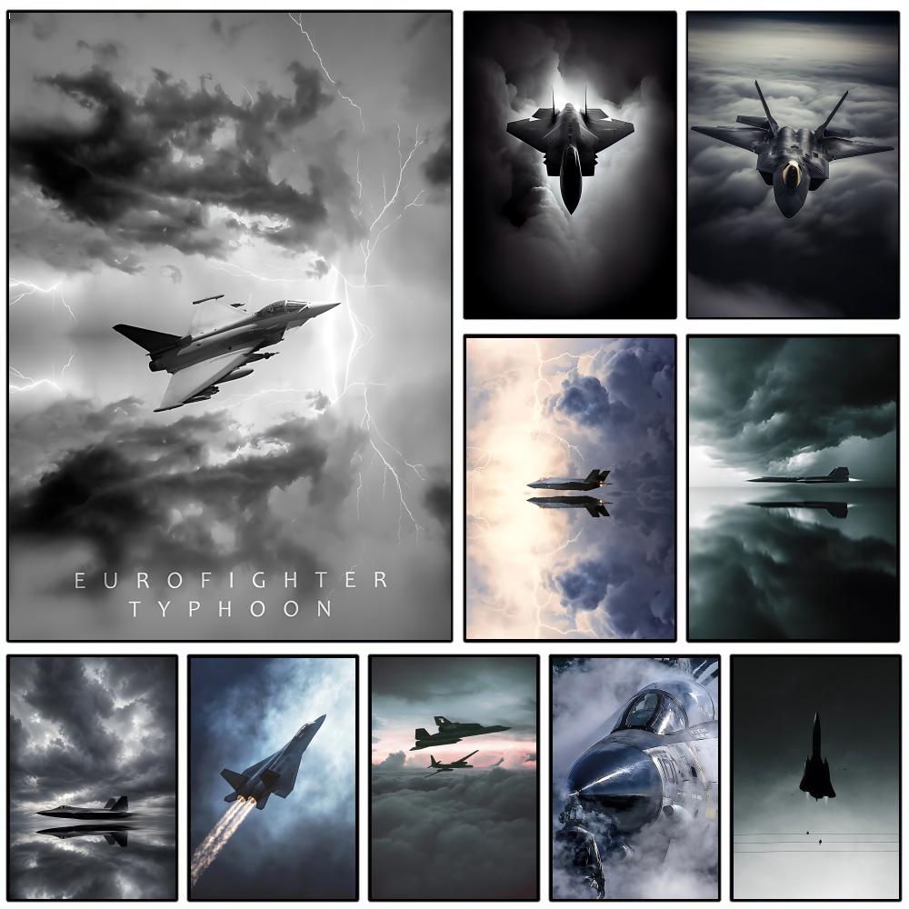Cool Fighter Jet Poster Wall P - Esports Gaming Lounge 评论和价格