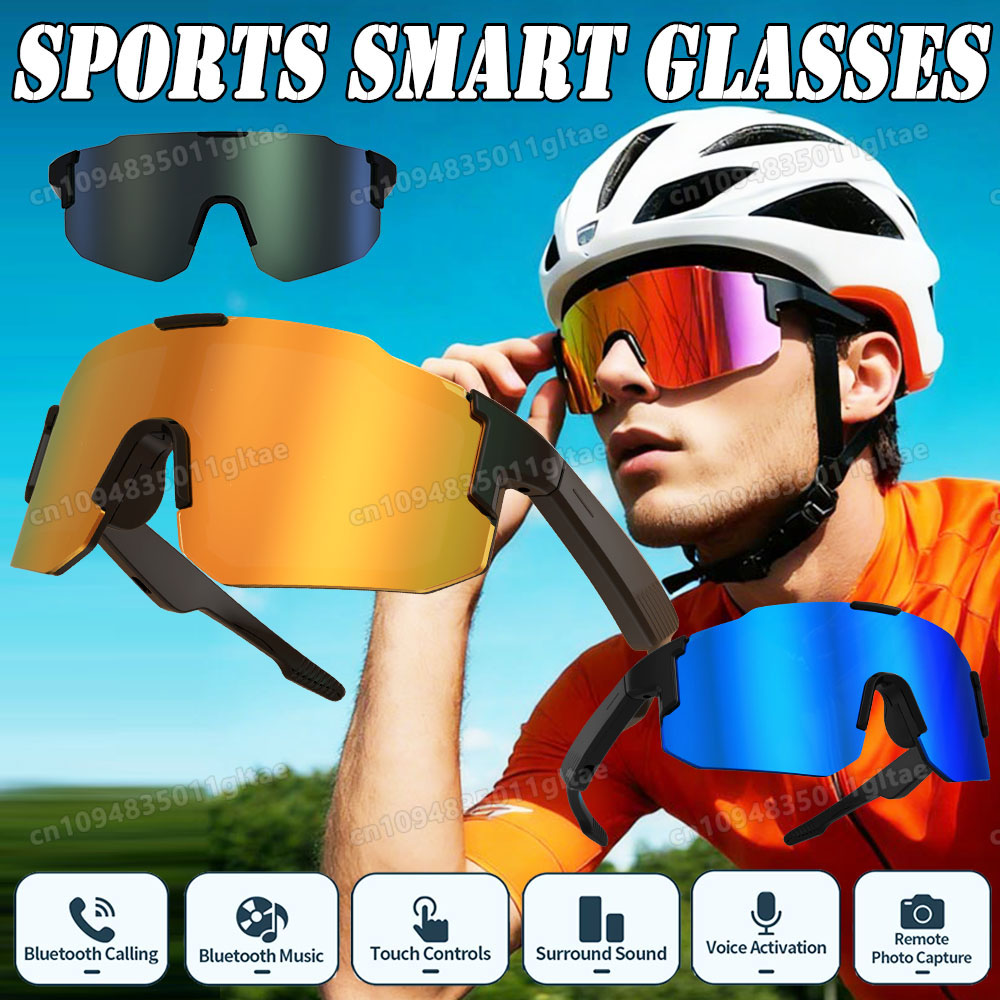 Cycling Smart Glasses Camera B - Gaming Glasses Blue 评论和价格