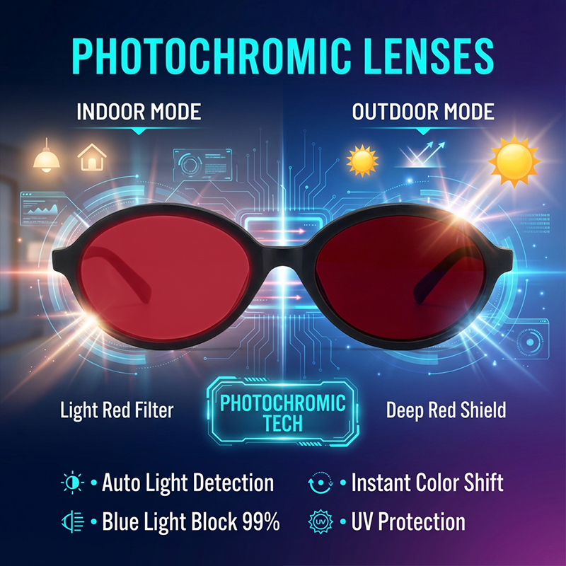 Anti Blue Light Red Lens Filte - Gaming Glasses Blue 评论和价格