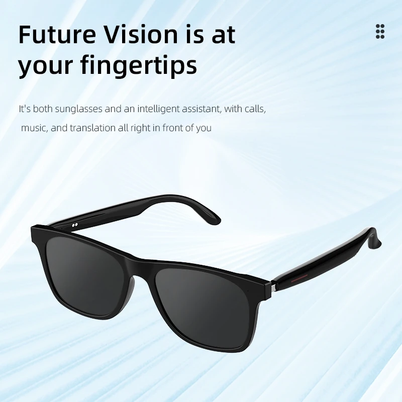 New Smart Audio Bluetooth Glas - Gaming Glasses Blue 评论和价格