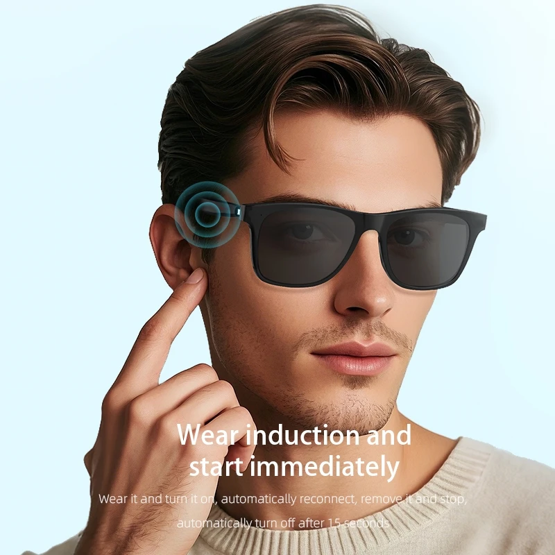 New Smart Audio Bluetooth Glas - Gaming Glasses Blue 评论和价格