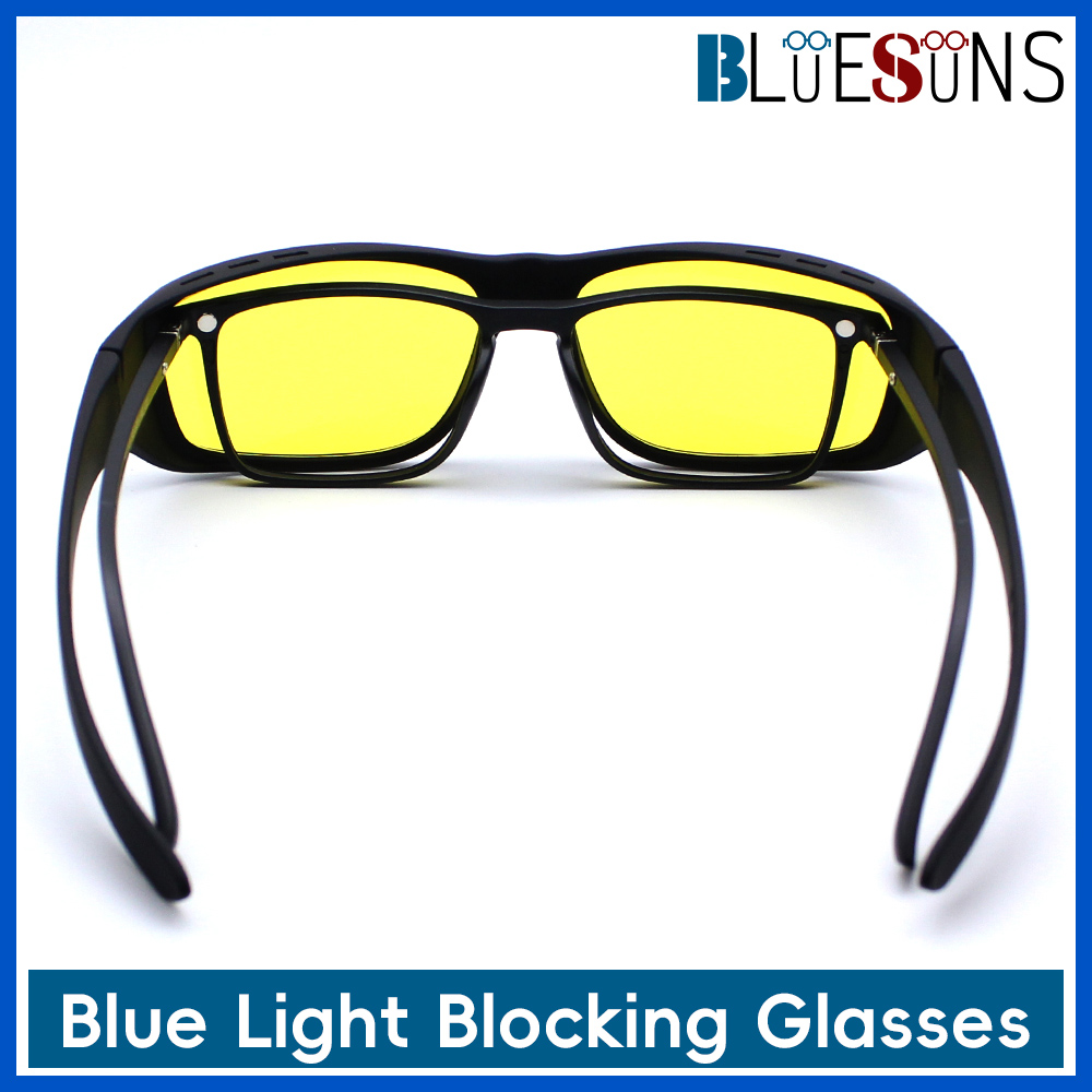Oversized Anti Blue Light Glas - Gaming Glasses Blue 评论和价格