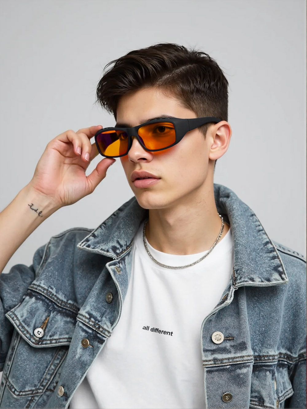 Oversized Anti Blue Light Glas - Gaming Glasses Blue 评论和价格