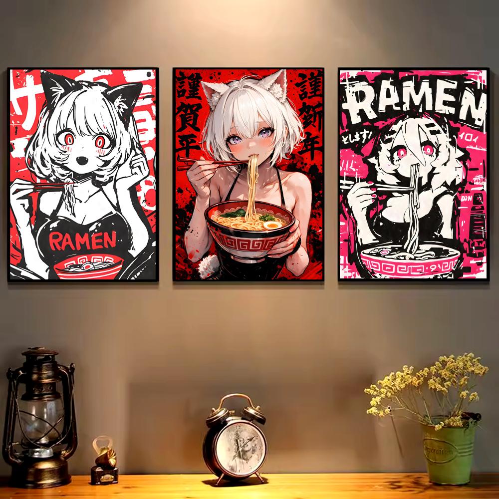 Anime Cat Girl Painting Callig - Esports Gaming Lounge 评论和价格