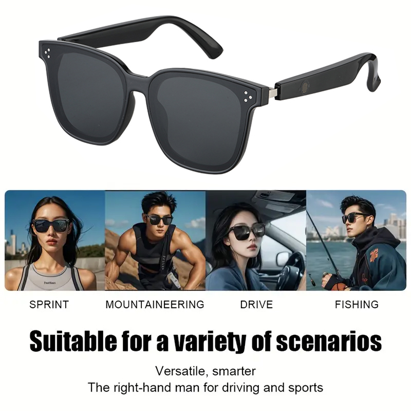 Camera Smart Glasses Bluetooth - Gaming Glasses Blue 评论和价格
