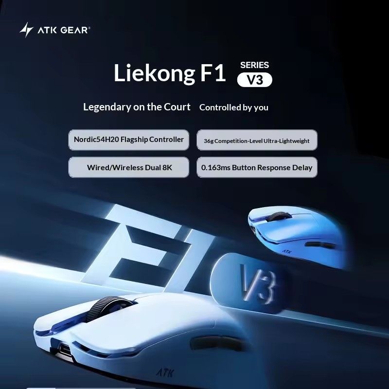 ATK F1 V2/V3 Tri Mode Wireless - Esports Gaming Pc 评论和价格