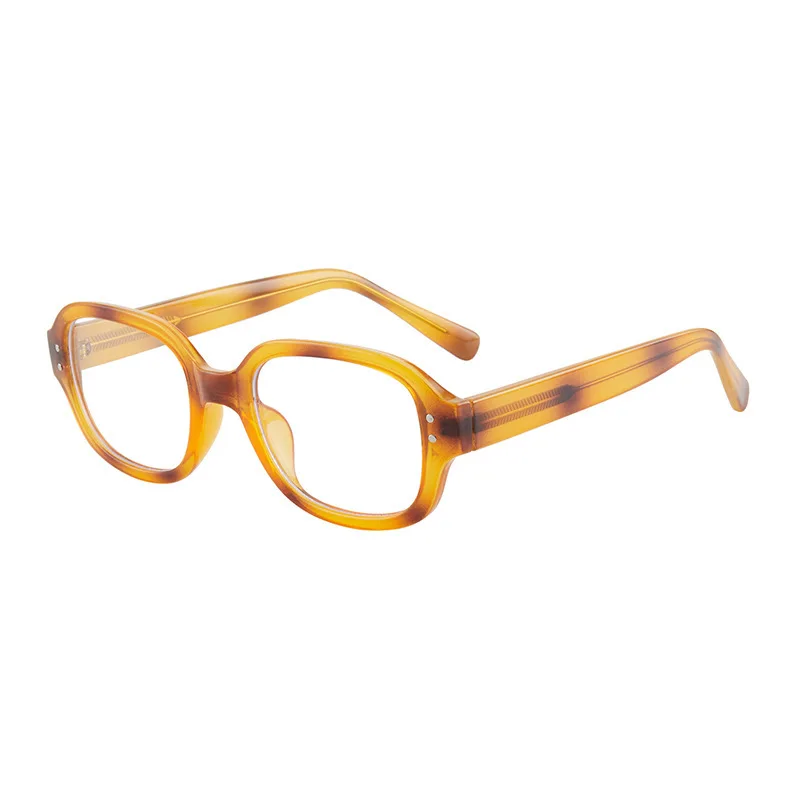 Retro Square Myopia Glasses Wo - Gaming Glasses Blue 评论和价格