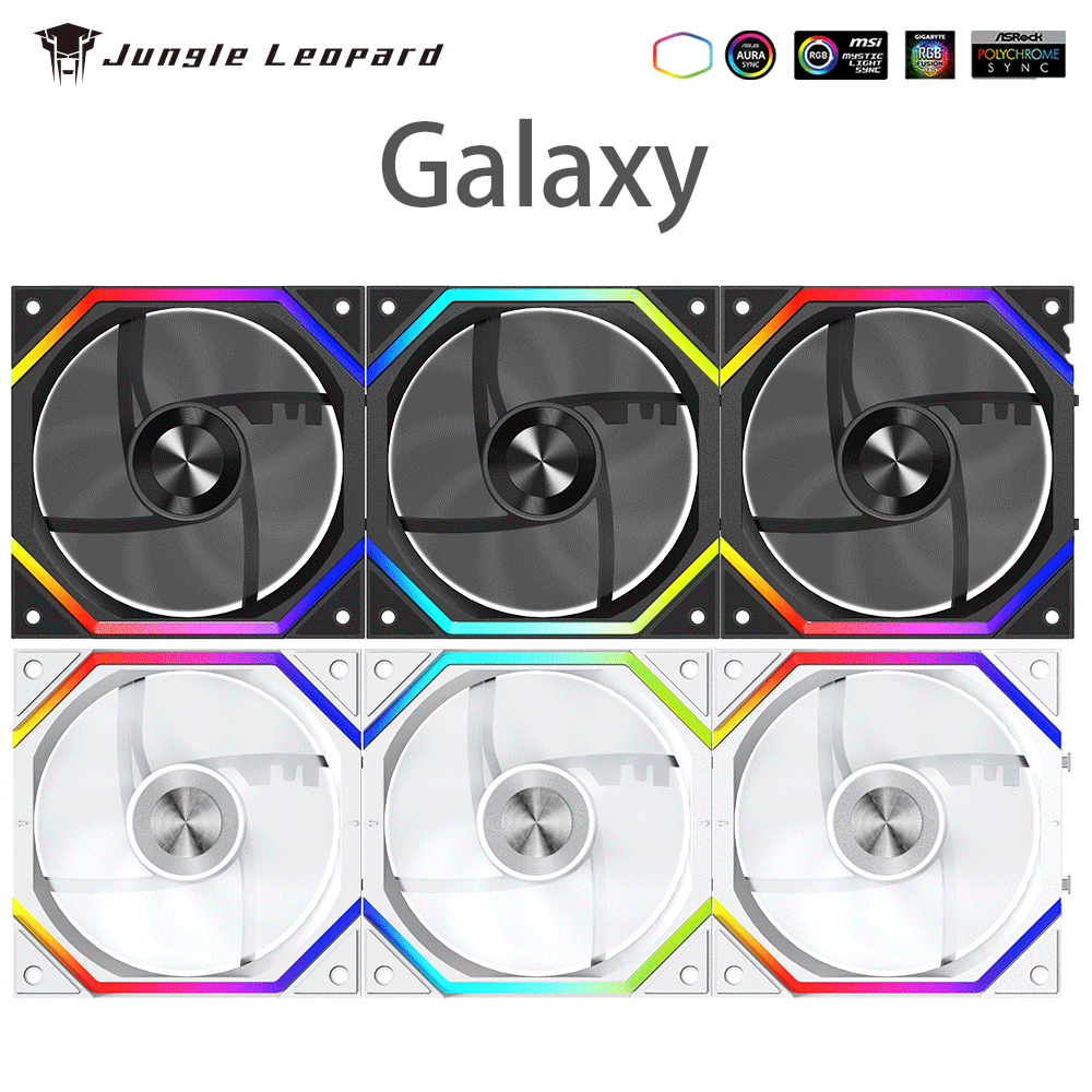 Jungle Leopard Galaxy Prism XH - Esports Gaming Fan 评论和价格