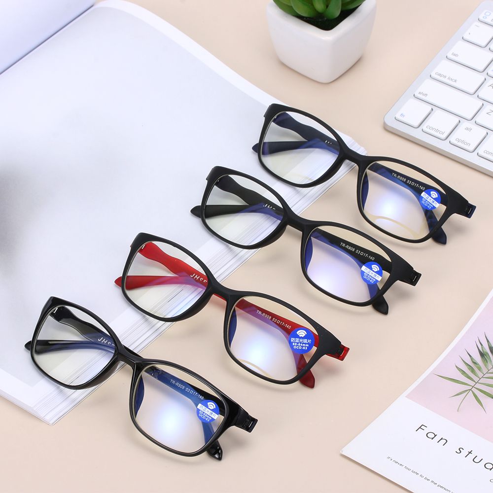 Unisex Flexible TR90 Computer  - Gaming Glasses Blue 评论和价格