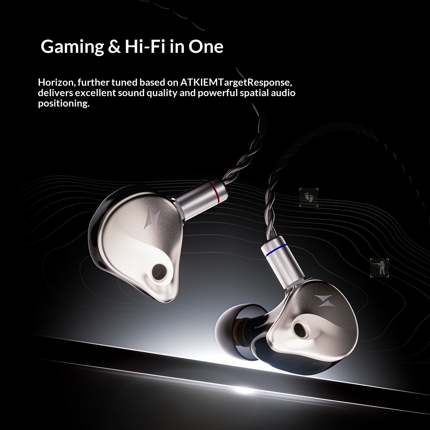 ATK Horizon Wired In Ear Gamin - Esports Gaming Headset 评论和价格