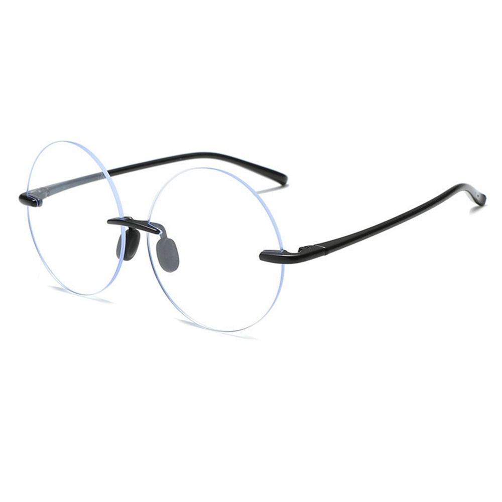Diamond Cut Rimless Anti-UV Bl - Gaming Glasses Blue 评论和价格